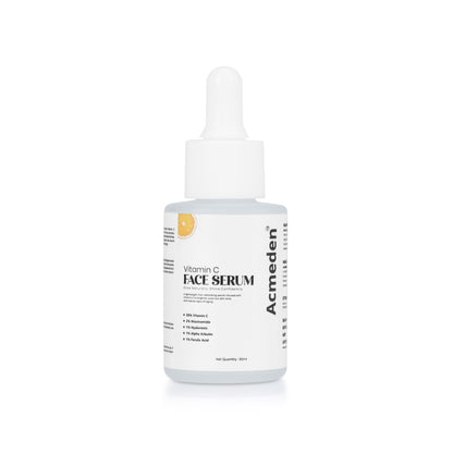 5-in-1 Vitamin C Face Serum | 20% Vitamin C, Niacinamide, Hyaluronic Acid, Alpha Arbutin & Ferulic Acid