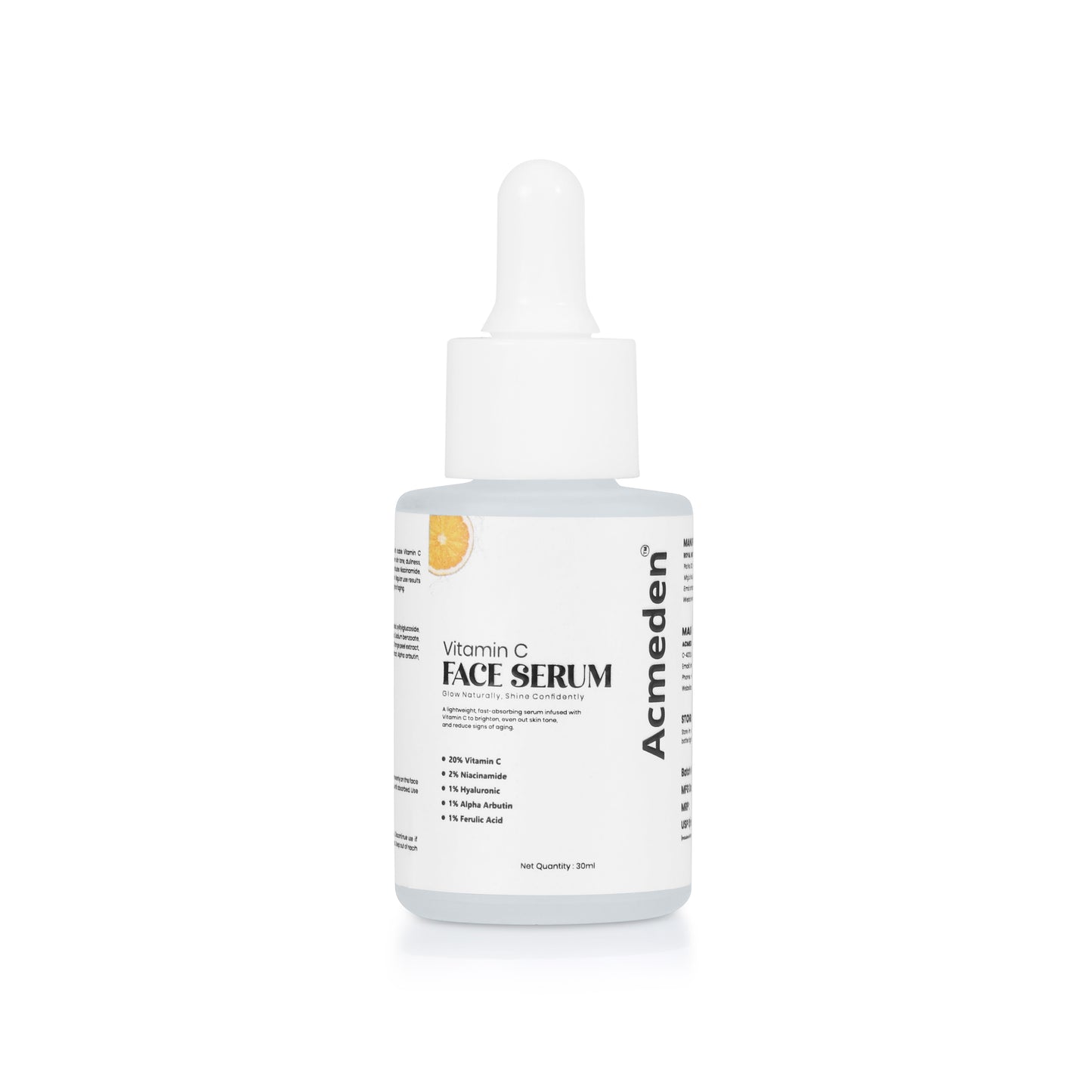 Pack of 2 serum 5-in-1 Vitamin C Face Serum | 20% Vitamin C, Niacinamide, Hyaluronic Acid, Alpha Arbutin & Ferulic Acid